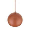LAMPA WISZĄCA DO KUCHNI W KOLORZE CEGLANYM