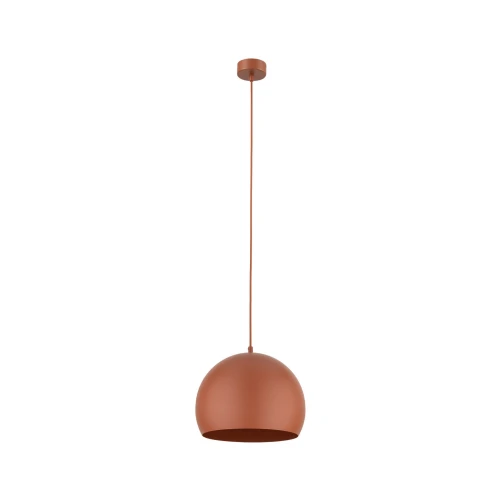 NOWOCZESNA LAMPA WISZĄCA W KOLORZE CEGLANYM
