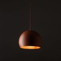 NOWOCZESNA LAMPA WISZĄCA W KOLORZE CEGLANYM