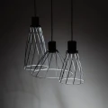 nowoczesna lampa wisząca klatka