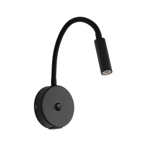 BLACK KINKIET Z ŁADOWARKĄ USB/USB-C