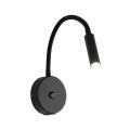 BLACK KINKIET Z ŁADOWARKĄ USB/USB-C