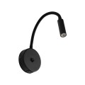 BLACK KINKIET Z ŁADOWARKĄ USB/USB-C