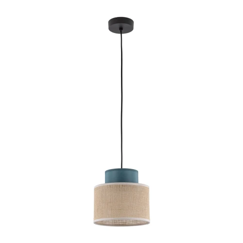 lampa wisząca w stylu boho juta