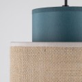lampa wisząca w stylu boho juta