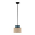 lampa wisząca w stylu boho juta