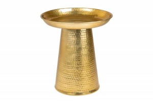 Stolik ORIENT 45cm złoty - aluminum, metal