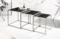 Zestaw nowoczesnych stolików kawowych CHROM
