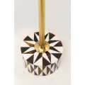 Designerski stolik pomocniczy Black&White