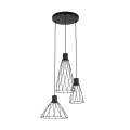 nowoczesna lampa wisząca klatka