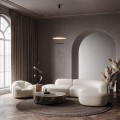 lampa sufitowa w stylu japandi