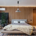 lampa wisząca w stylu japandi