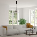 lampa wisząca w stylu japandi