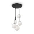 nowoczesna lampa wisząca szklane kule