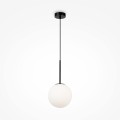 nowoczesna lampa wisząca szklana kula