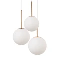 nowoczesna lampa wisząca szklane kule