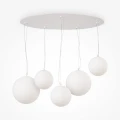 nowoczesna lampa wisząca szklane kule
