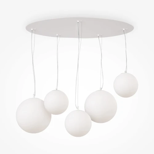 nowoczesna lampa wisząca szklane kule