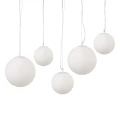 nowoczesna lampa wisząca szklane kule