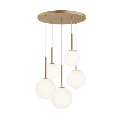 nowoczesna lampa wisząca szklane kule