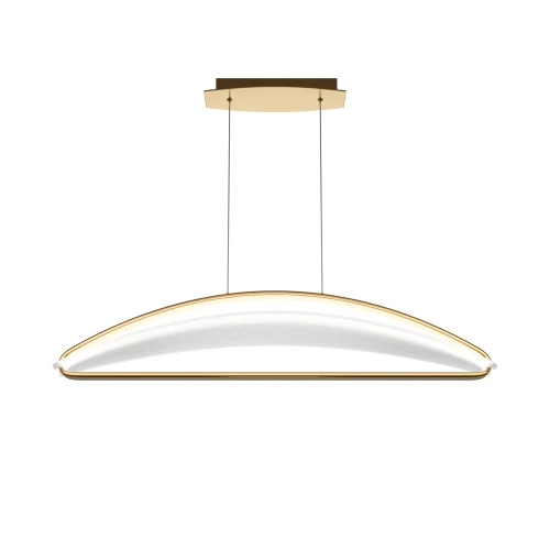 nowoczesna złota lampa wisząca