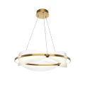 złota lampa wisząca okręgi