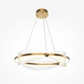złota lampa wisząca okręgi