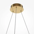 złota lampa wisząca okręgi