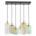 lampa ze szklanymi kloszami