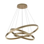 Lampa wisząca Rim 80 60 40 Gold Maytoni