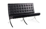Sofa BARCELO - 2 osobowa czarna 