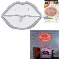 lampa neon led usta