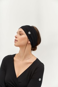 Opaska na włosy SUPERNOVA - black sky