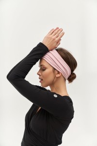 Opaska na włosy SUPERNOVA - glowing pink