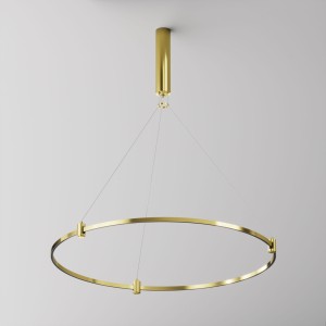 Zestaw wiszący z podstawą pod zasilacz do okrągłego szynoprzewodu Flarity