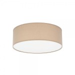 RONDO BEŻOWE LAMPA SUFITOWA 4 PŁ 450