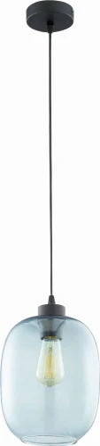 lampa wisząca błękitna