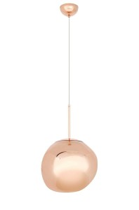Lampa wisząca FUSION 40 miedziana - akryl
