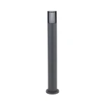 RIBO SZARA LAMPA OGRODOWA IP54 1XE27