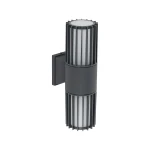 RIBO GRAY KINKIET IP54 2XE27